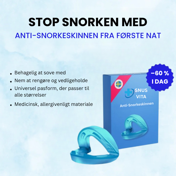 Snusvita™ - Anti-Snorkeskinne